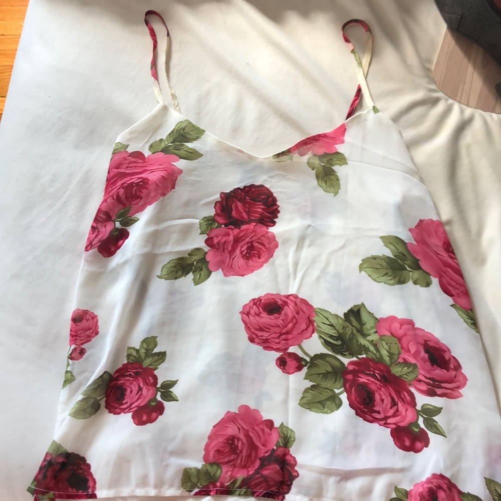 Forever 21 rose tank